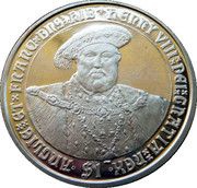 1 Dollar - Elizabeth II King Henry VIII, United Kingdom, 2007 reverse image
