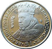 1 Dollar - Elizabeth II King Henry IV, United Kingdom, 2008 reverse image