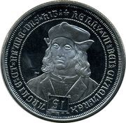 1 Dollar - Elizabeth II King Henry VII, United Kingdom, 2008 reverse image