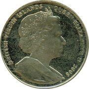 1 Dollar - Elizabeth II Queen Elizabeth I - Above Ship obverse image