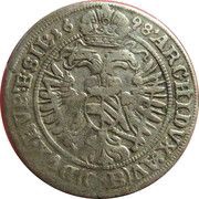 3 Kreuzers - Leopold I Brieg, Bohemia, 1676-1705 reverse image