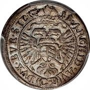 3 Kreuzers - Joseph I Brieg, Bohemia, 1705-1711 reverse image