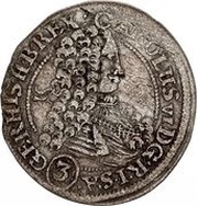 3 Kreuzers - Charles VI Breslau obverse image