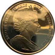 1 Dollar - Elizabeth II Peanuts - Snoopy 65 years obverse image