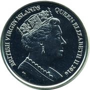 1 Dollar - Elizabeth II Olympic - Beach volleyball obverse image