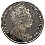 1 Dollar - Elizabeth II Sapphire Coronation obverse image