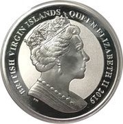 1 Dollar - Elizabeth II Una and Lion; Silver obverse image