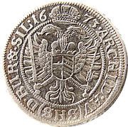 6 Kreuzers - Leopold I Breslau, Bohemia, 1672-1693 reverse image