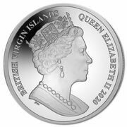 1 Dollar - Elizabeth II Mayflower, 1oz Silver Bullion obverse image