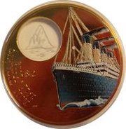 2 Dollars - Elizabeth II R.M.S. Titanic, United Kingdom, 2012 reverse image