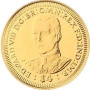 4 Dollars - Elizabeth II King Edward VIII, United Kingdom, 2006 reverse image
