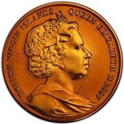5 Dollars - Elizabeth II Stamp - Franklin obverse image