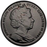 5 Dollars - Elizabeth II Olympics, Oceania; Titanium obverse image