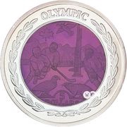 5 Dollars - Elizabeth II Olympics, America reverse image
