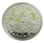 5 Dollars - Elizabeth II Cherubs in Love, United Kingdom, 2013 reverse image