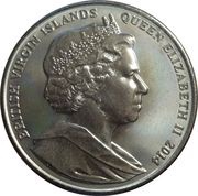 5 Dollars - Elizabeth II Seahorse obverse image