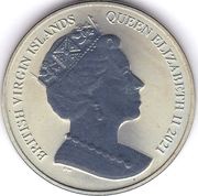 5 Dollars - Elizabeth II Flamingos birds obverse image