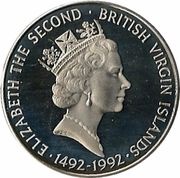 10 Dollars - Elizabeth II Christopher Columbus obverse image