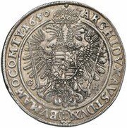 ½ Thaler - Ferdinand III Breslau, Bohemia, 1650 reverse image