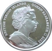 10 Dollars - Elizabeth II The Queen Mother's Coffin obverse image