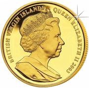 10 Dollars - Elizabeth II Golden Jubilee - In Automobile obverse image