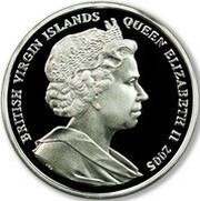 10 Dollars - Elizabeth II 60th Anniversary of V.E. Day 1945 obverse image