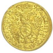 ¼ Ducat - Leopold I Breslau, Bohemia, 1693-1705 reverse image