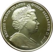 10 Dollars - Elizabeth II Elizabeth II and Philip on their thrones obverse image
