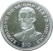 10 Dollars - Elizabeth II King Edward VIII, United Kingdom, 2006 reverse image
