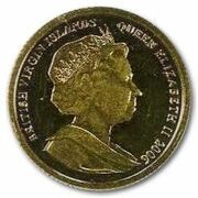 10 Dollars - Elizabeth II Mozart; Gold Proof obverse image