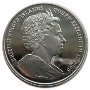 10 Dollars - Elizabeth II Mona Lisa; Silver Proof obverse image