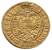 ⅓ Ducat - Leopold I Breslau, Bohemia, 1681-1690 reverse image