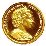 10 Dollars - Elizabeth II USA First Stamps George Washington; Gold Proof obverse image