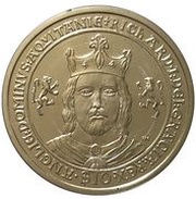10 Dollars - Elizabeth II King Richard I the Lionheart, United Kingdom, 2008 reverse image