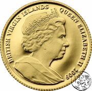 10 Dollars - Elizabeth II Queen Elizabeth I - Above Ship; Gold Proof obverse image