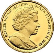 10 Dollars - Elizabeth II Queen Elizabeth I - Between Pillars; Gold Proof obverse image