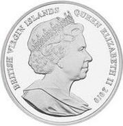 10 Dollars - Elizabeth II Peanuts - Snoopy 60 years obverse image