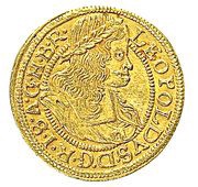 ½ Ducat - Leopold I Breslau obverse image