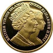 10 Dollars - Elizabeth II Duke Of Cambridge; Gold Proof obverse image