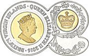 10 Dollars - Elizabeth II 90th Birthday of Queen Elizabeth II; 90 Shape obverse image