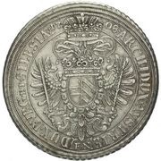 1 Thaler - Joseph I Breslau, Bohemia, 1707-1708 reverse image