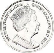 10 Dollars - Elizabeth II Olympic - Beach Volleyball; Coloured obverse image