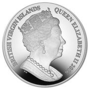 10 Dollars - Elizabeth II Lincoln Memorial, Silver UHD obverse image