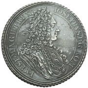 1 Thaler - Joseph I Breslau obverse image
