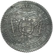1 Thaler - Joseph I Breslau, Bohemia, 1710-1711 reverse image