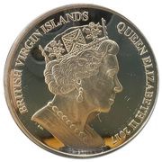 10 Dollars - Elizabeth II Queen Victoria; Silver Proof obverse image