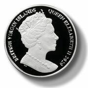 10 Dollars - Elizabeth II Mayflower; Piedford UHR obverse image