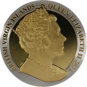 10 Dollars - Elizabeth II Transition of the Morgan Dollar to the Peace Dollar; Gold Plated obverse image