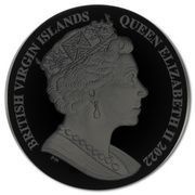 10 Dollars - Elizabeth II Pegasus; Silver Bullion Black Finish obverse image