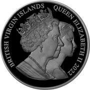 10 Dollars In the name of Elizabeth II; Life of Queen Elizabeth II; Black Finish obverse image